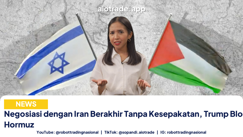 Negosiasi dengan Iran Berakhir Tanpa Kesepakatan, Trump Blokade Selat Hormuz