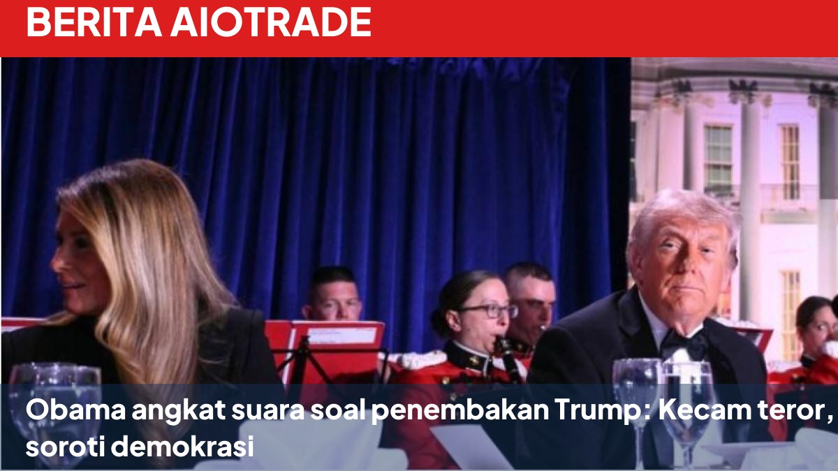 Obama angkat suara soal penembakan Trump: Kecam teror, soroti demokrasi