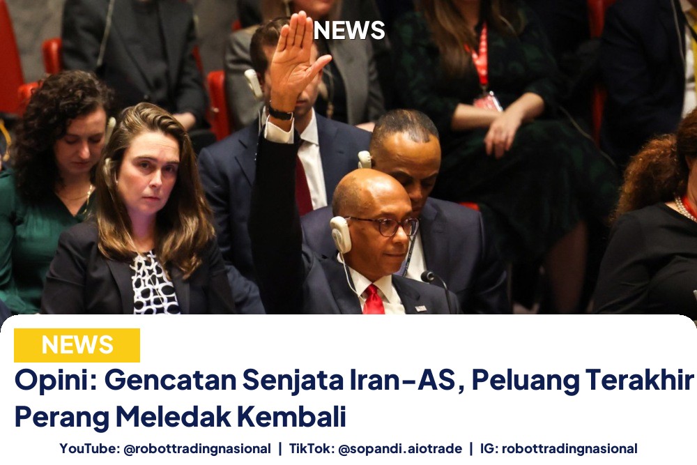 Opini: Gencatan Senjata Iran-AS, Peluang Terakhir Sebelum Perang Meledak Kembali