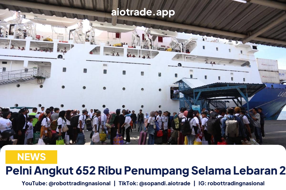 Pelni Angkut 652 Ribu - Pelni Angkut 652 Ribu Penumpang Selama Lebaran 202 pt 3