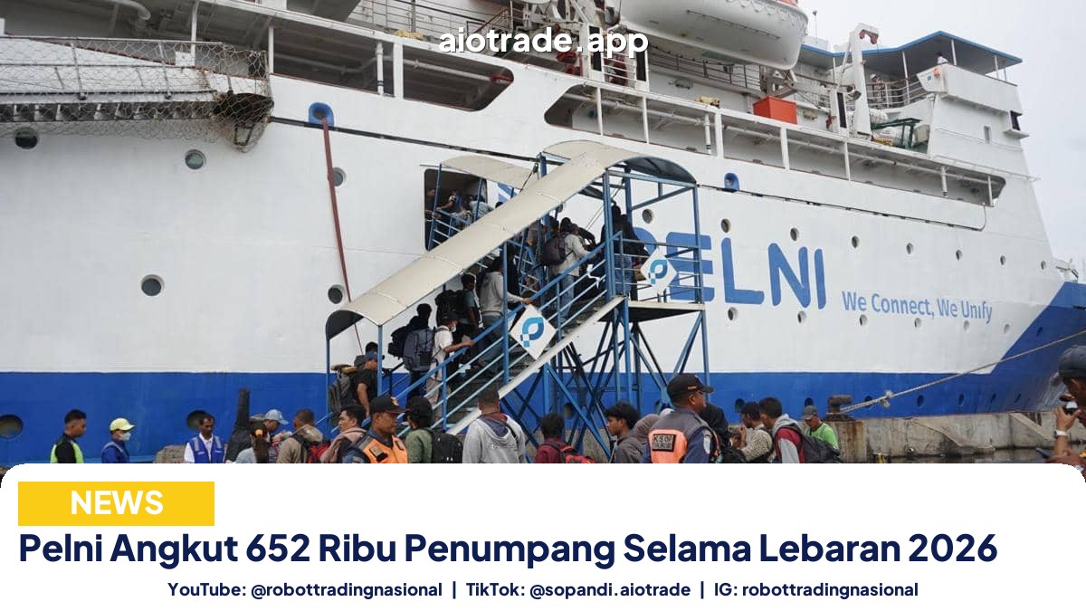 Pelni Angkut 652 Ribu Penumpang Selama Lebaran 2026