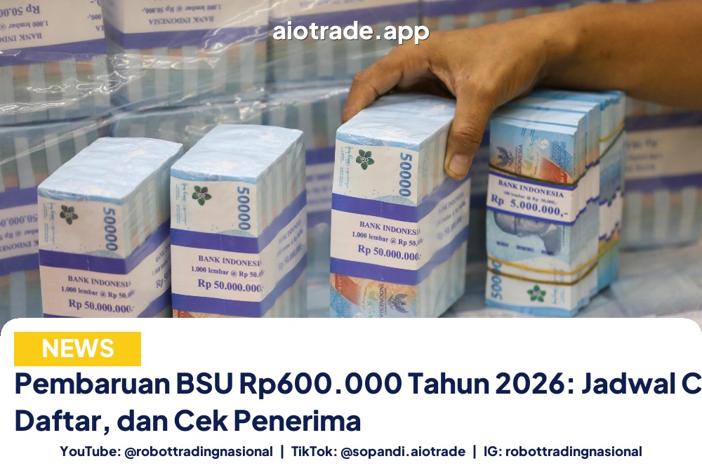 Pembaruan BSU Rp600.000 Tahun - Pembaruan BSU Rp600.000 Tahun 2026: Jadwal Cair, C pt 1