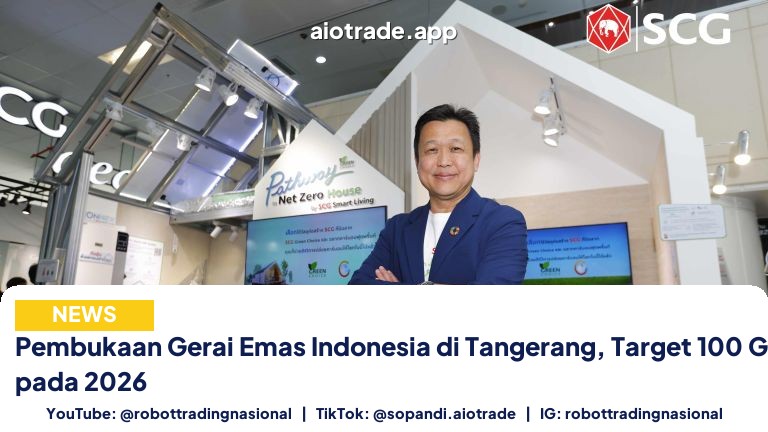 Pembukaan Gerai Emas Indonesia di Tangerang, Target 100 Gerai Nasional pada 2026