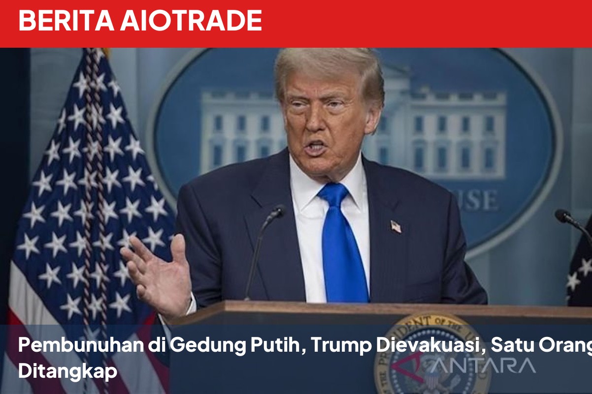 Pembunuhan di Gedung Putih, Trump Dievakuasi, Satu Orang Ditangkap