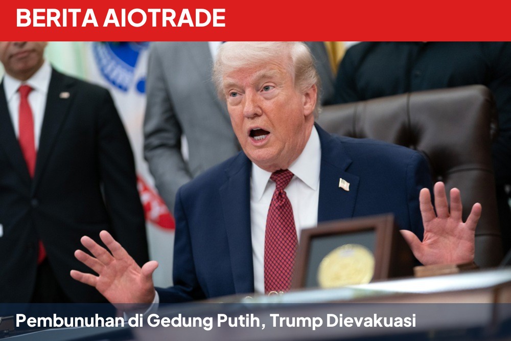 Pembunuhan di Gedung Putih, Trump Dievakuasi