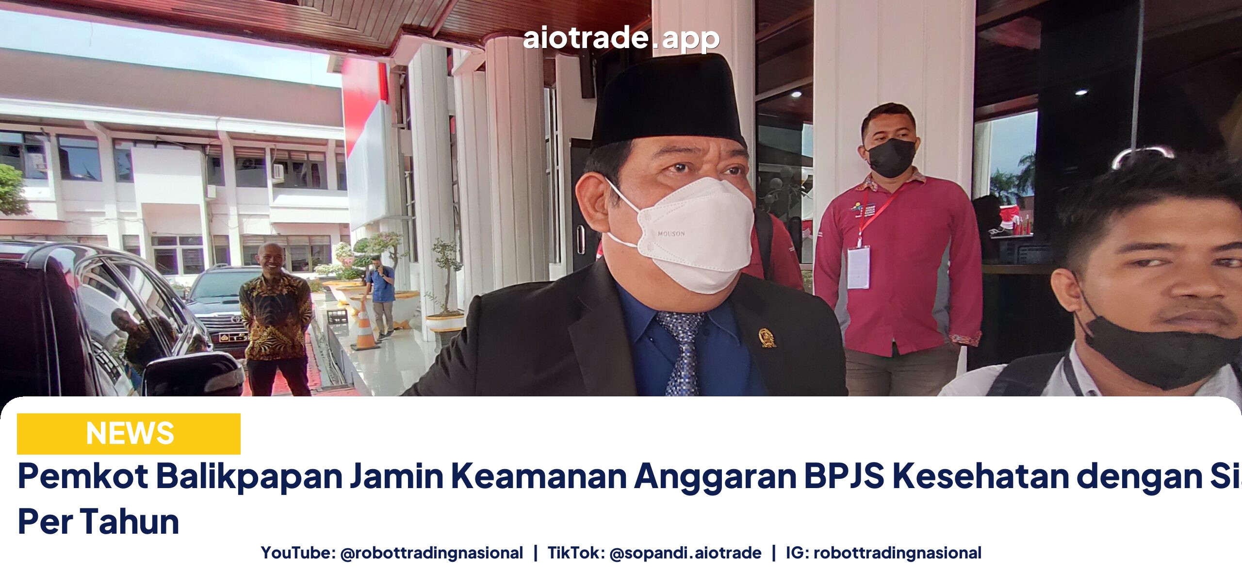 Pemkot Balikpapan Jamin Keamanan Anggaran BPJS Kesehatan dengan Siapkan Rp100 Miliar Per Tahun