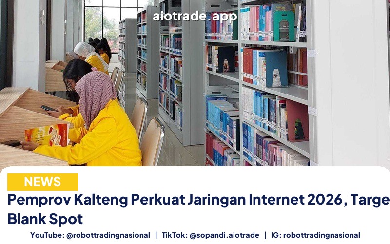 Pemprov Kalteng Perkuat Jaringan Internet 2026, Target Wilayah Blank Spot