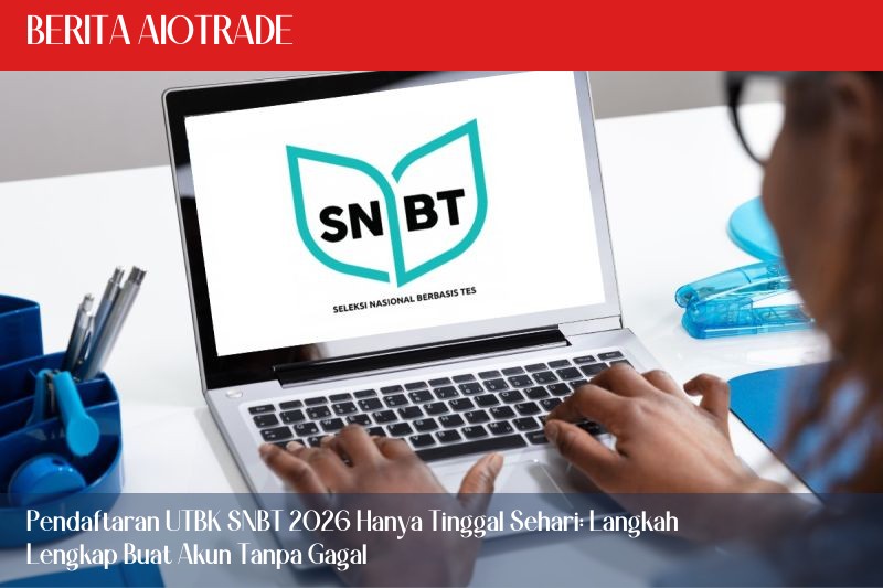 Pendaftaran UTBK SNBT 2026 Hanya Tinggal Sehari: Langkah Lengkap Buat Akun Tanpa Gagal