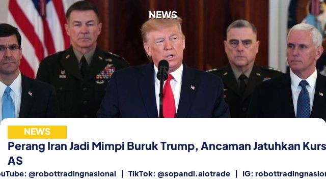 Perang Iran Jadi Mimpi Buruk Trump, Ancaman Jatuhkan Kursi Presiden AS