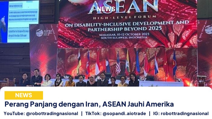 Perang Panjang dengan Iran, ASEAN Jauhi Amerika