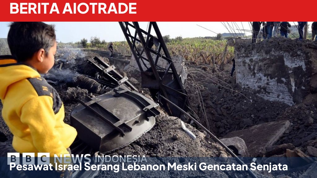 Pesawat Israel Serang Lebanon Meski Gencatan Senjata