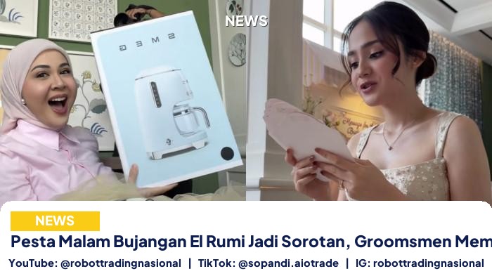 Pesta Malam Bujangan El - Pesta Malam Bujangan El Rumi Jadi Sorotan, Groomsm pt 1