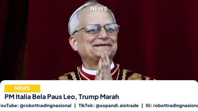 PM Italia Bela Paus Leo, Trump Marah