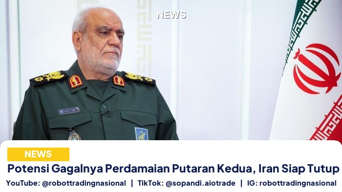 Potensi Gagalnya Perdamaian Putaran Kedua, Iran Siap Tutup Selat Hormuz