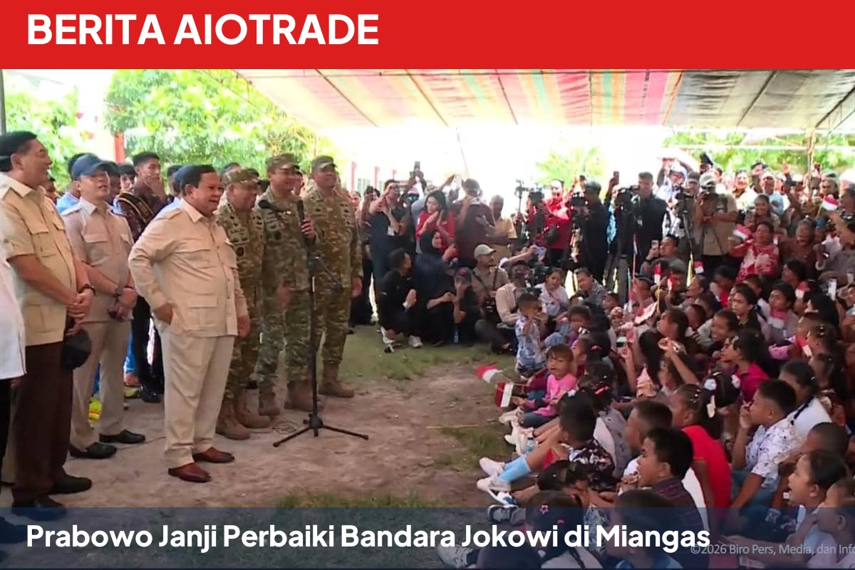 Prabowo Janji Perbaiki Bandara Jokowi di Miangas
