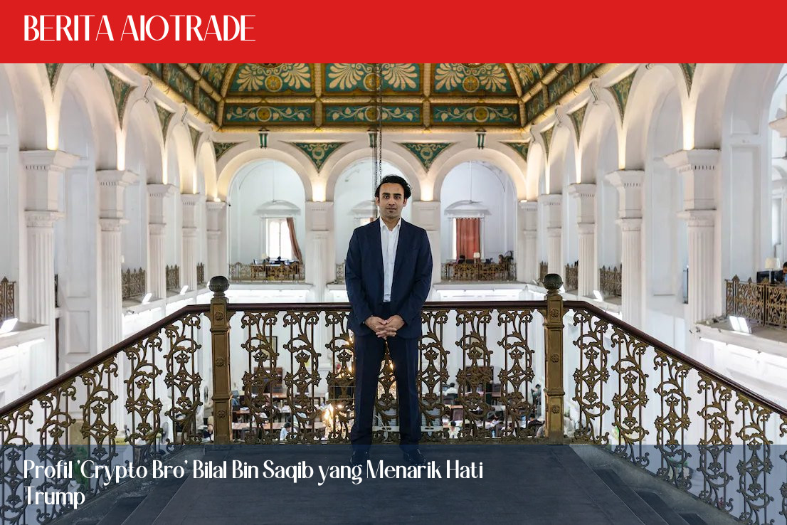 Profil 'Crypto Bro' Bilal Bin Saqib yang Menarik Hati Trump