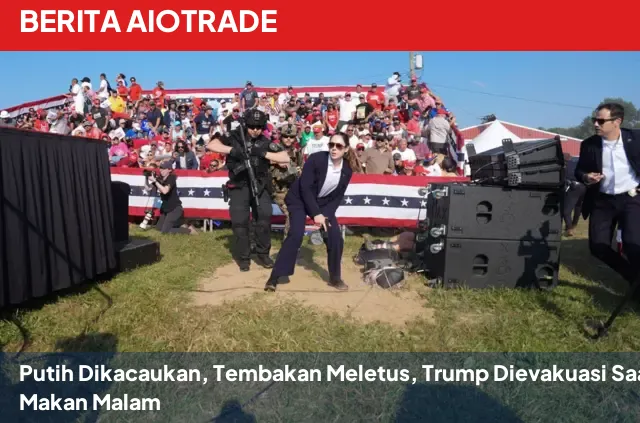 Putih Dikacaukan, Tembakan Meletus, Trump Dievakuasi Saat Makan Malam