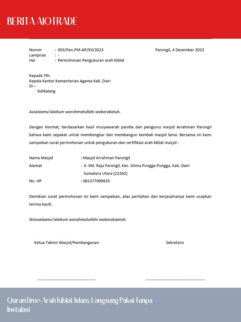 QuranTime: Arah Kiblat Islam, Langsung Pakai Tanpa Instalasi