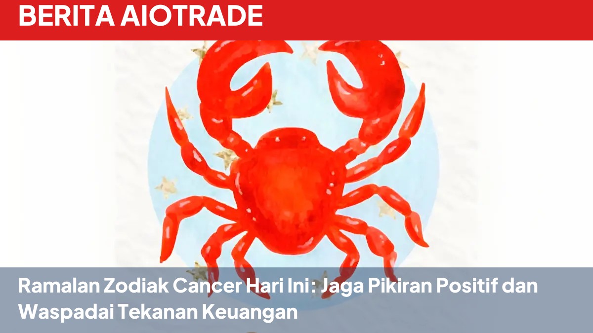 Ramalan Zodiak Cancer Hari Ini: Jaga Pikiran Positif dan Waspadai Tekanan Keuangan