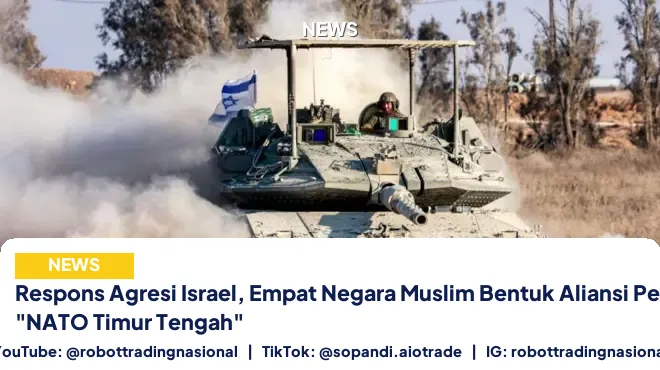 Respons Agresi Israel, Empat Negara Muslim Bentuk Aliansi Pertahanan "NATO Timur Tengah"