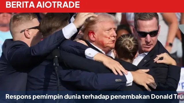 Respons pemimpin dunia terhadap penembakan Donald Trump