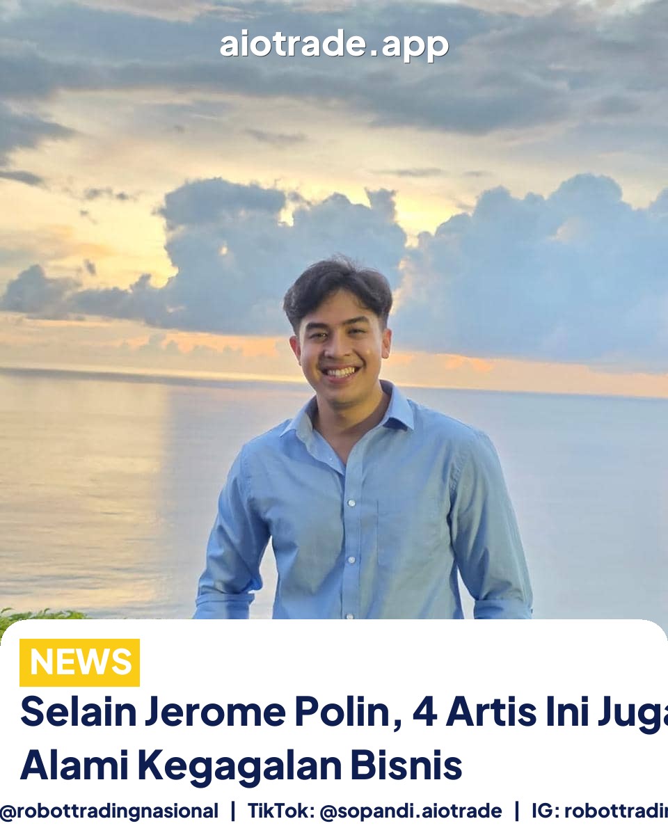 Selain Jerome Polin, 4 Artis Ini Juga Alami Kegagalan Bisnis