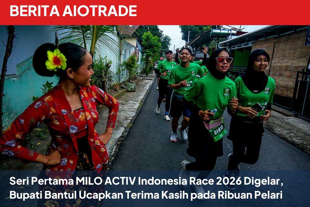 Seri Pertama MILO ACTIV Indonesia Race 2026 Digelar, Bupati Bantul Ucapkan Terima Kasih pada Ribuan Pelari