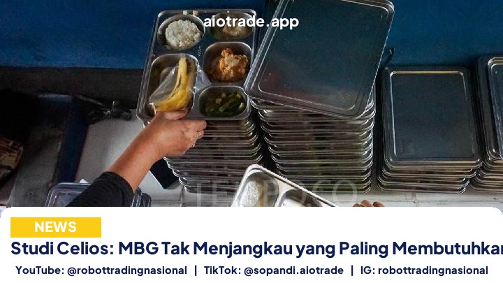 Studi Celios: MBG Tak Menjangkau yang Paling Membutuhkan