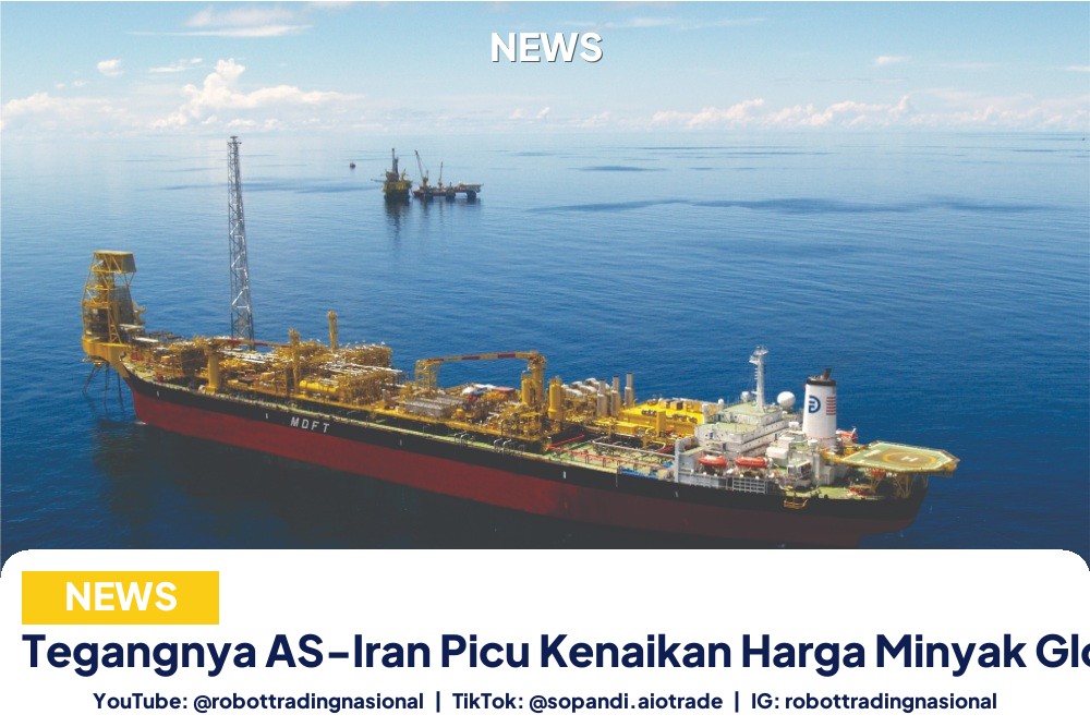 Tegangnya AS-Iran Picu Kenaikan Harga Minyak Global