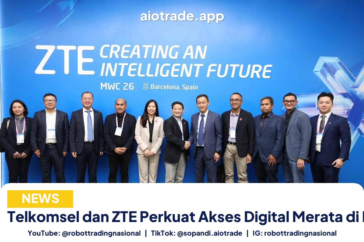Telkomsel dan ZTE Perkuat Akses Digital Merata di MWC 2026