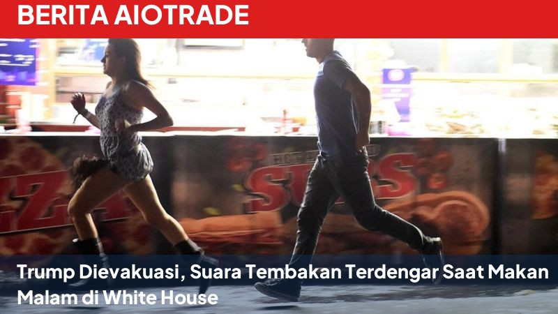 Trump Dievakuasi, Suara Tembakan Terdengar Saat Makan Malam di White House