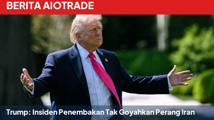 Trump: Insiden Penembakan Tak Goyahkan Perang Iran