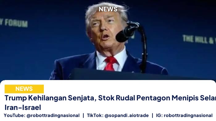 Trump Kehilangan Senjata, Stok - Trump Kehilangan Senjata, Stok Rudal Pentagon Meni pt 1