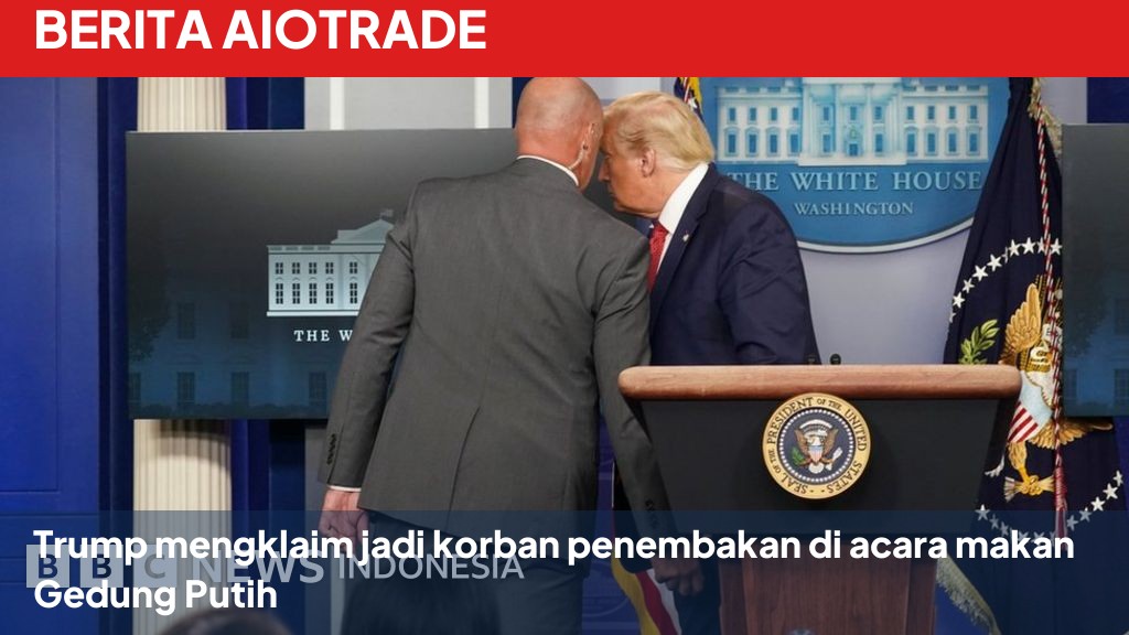 Trump mengklaim jadi korban penembakan di acara makan Gedung Putih