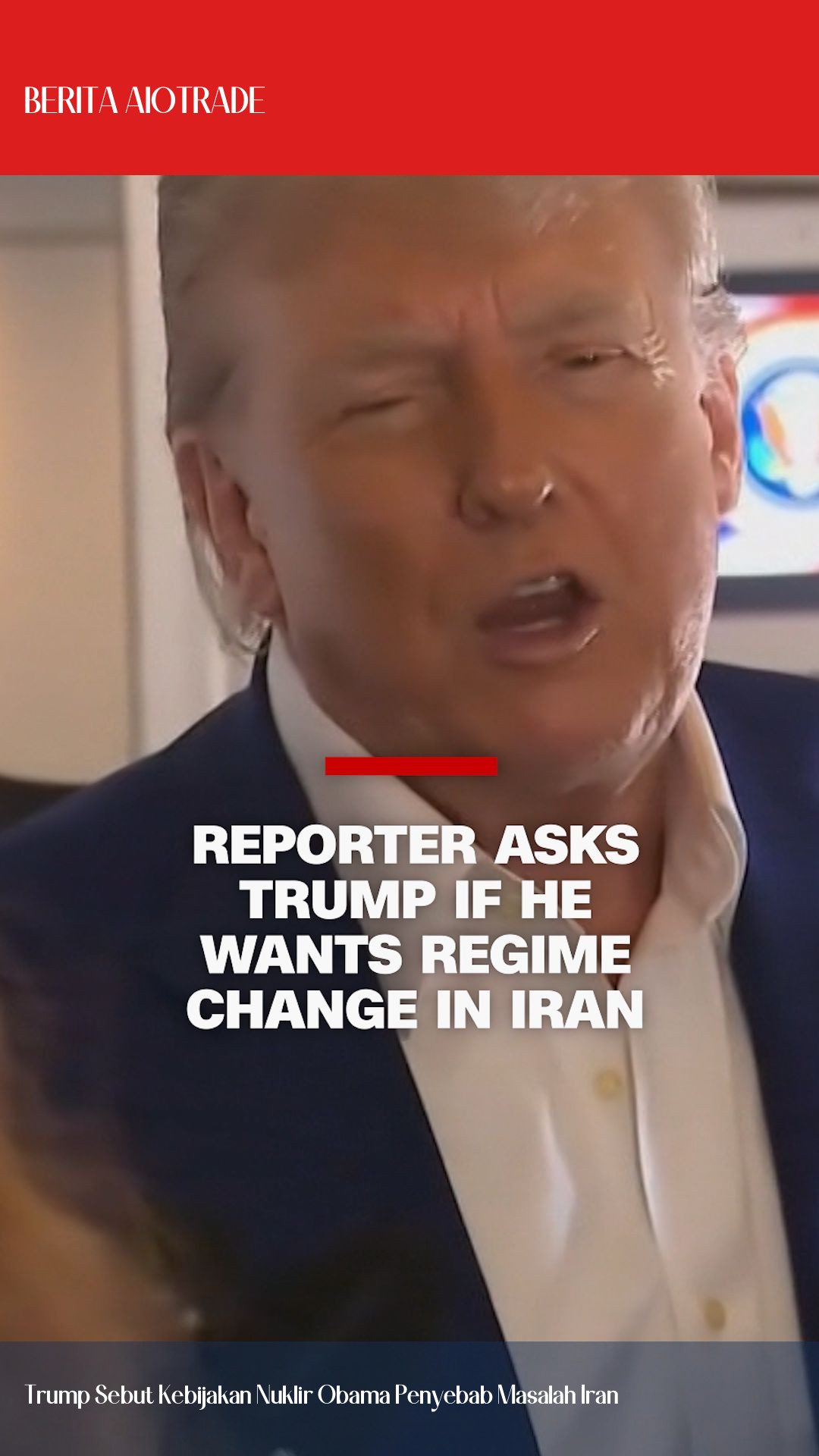 Trump Sebut Kebijakan Nuklir Obama Penyebab Masalah Iran