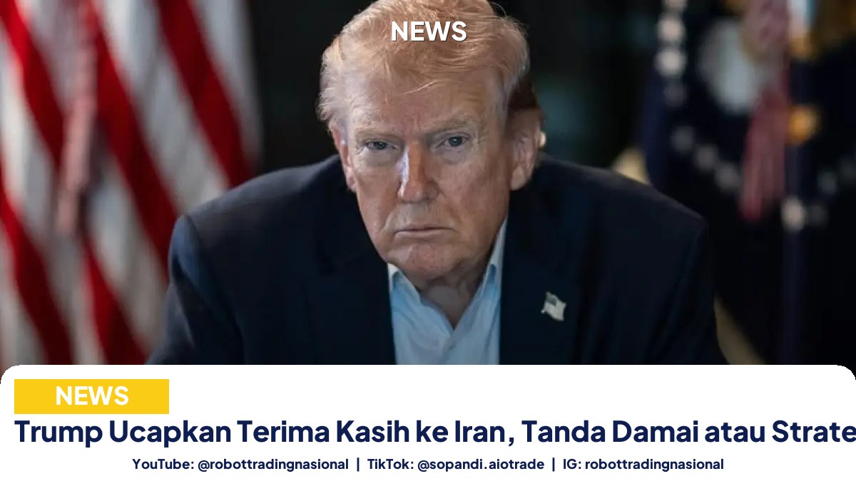 Trump Ucapkan Terima Kasih - Trump Ucapkan Terima Kasih ke Iran, Tanda Damai at pt 1