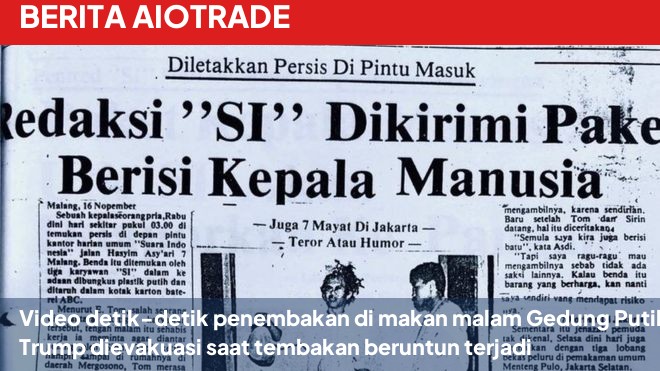 Video detik-detik penembakan di makan malam Gedung Putih: Trump dievakuasi saat tembakan beruntun terjadi