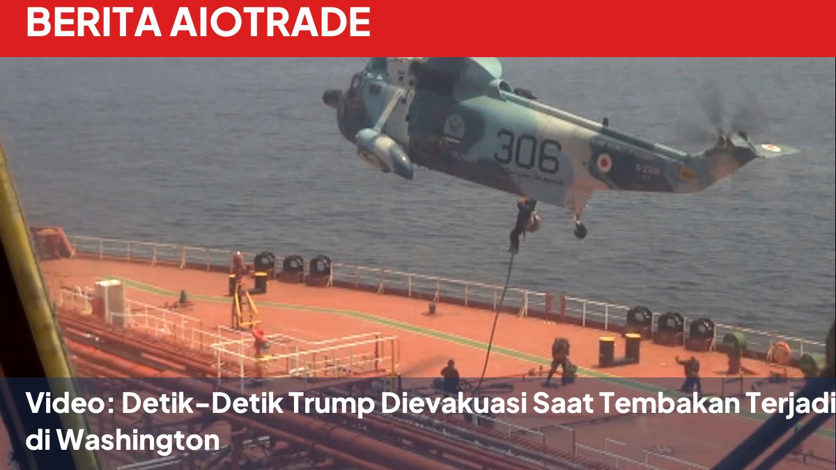 Video: Detik-Detik Trump Dievakuasi Saat Tembakan Terjadi di Washington
