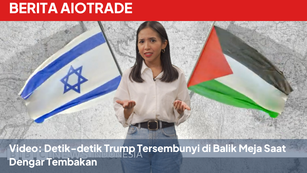Video: Detik-detik Trump Tersembunyi di Balik Meja Saat Dengar Tembakan