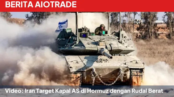 Video: Iran Target Kapal AS di Hormuz dengan Rudal Berat