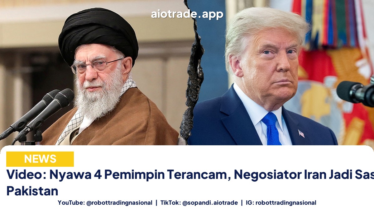 Video: Nyawa 4 Pemimpin Terancam, Negosiator Iran Jadi Sasaran di Pakistan