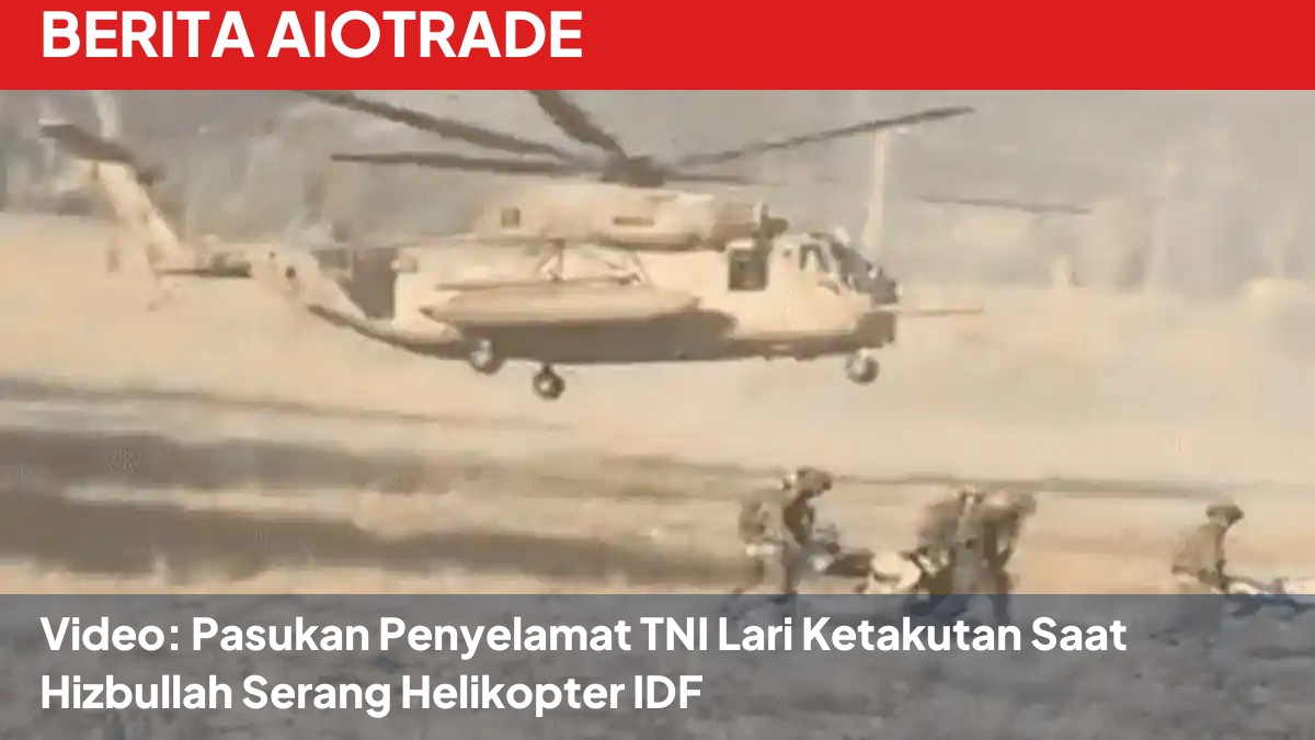 Video: Pasukan Penyelamat TNI Lari Ketakutan Saat Hizbullah Serang Helikopter IDF