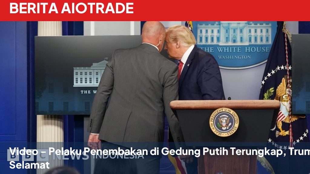 Video - Pelaku Penembakan di Gedung Putih Terungkap, Trump Selamat
