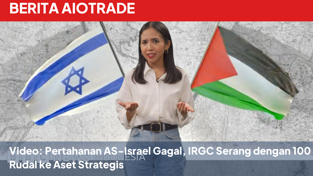 Video: Pertahanan AS-Israel Gagal, IRGC Serang dengan 100 Rudal ke Aset Strategis