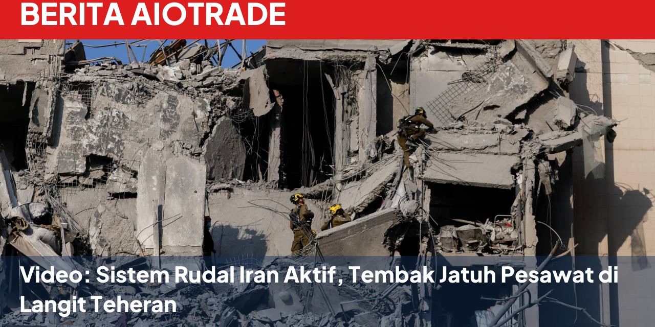 Video: Sistem Rudal Iran Aktif, Tembak Jatuh Pesawat di Langit Teheran