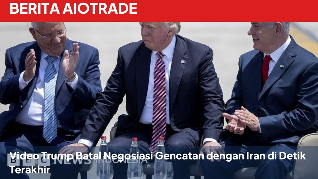 Video Trump Batal Negosiasi Gencatan dengan Iran di Detik Terakhir
