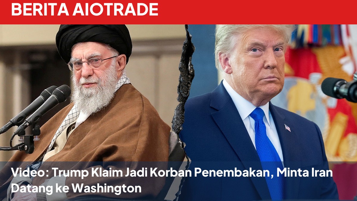 Video: Trump Klaim Jadi Korban Penembakan, Minta Iran Datang ke Washington