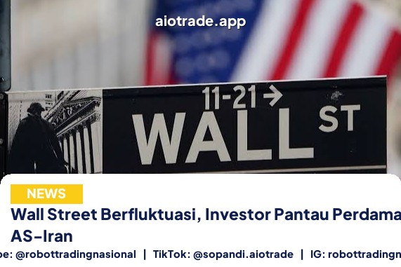 Wall Street Berfluktuasi, Investor - Wall Street Berfluktuasi, Investor Pantau Perdamai pt 1