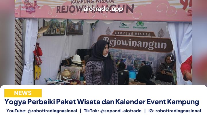 Yogya Perbaiki Paket Wisata dan Kalender Event Kampung